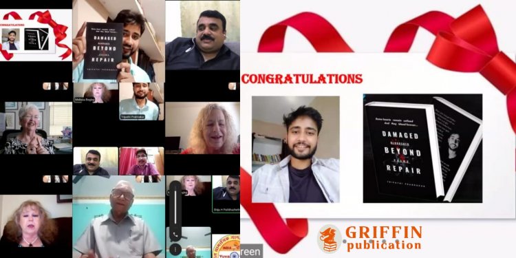 GRIFFIN PUBLICATION LAUNCHES ‘DAMAGED BEYOND REPAIR’ BY TRIPATHI PRABHAKAR