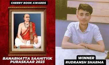 Rudransh Sharma Wins Banabhatta Saahityik Puraskaar 2023