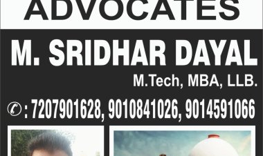 Pro Bono Publico @SRIDHAR DAYAL LAW FIRMS NEW DELHI & HYDERABAD