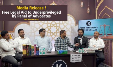 Panel of Experienced Advocates Launches Free Legal Aid Initiative for the Underprivileged in Hyderabad